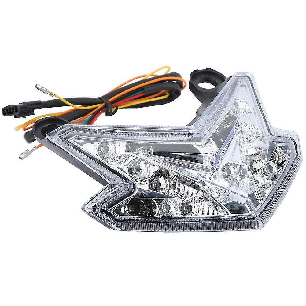 Motorrad-led-rücklicht, Bremslicht, Blinker, Rücklicht Für Kawasaki Z800 2013 2014 (weiß)