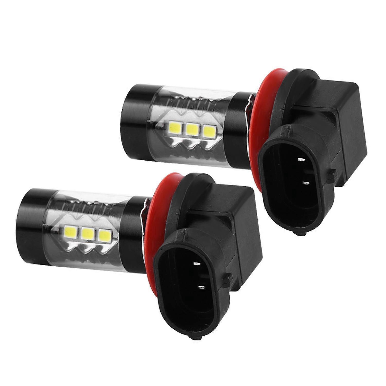 Stück H11 H8 12v‐24v 80w Auto Hochleistungs-led-nebelscheinwerfer/tagfahrlichtlampen