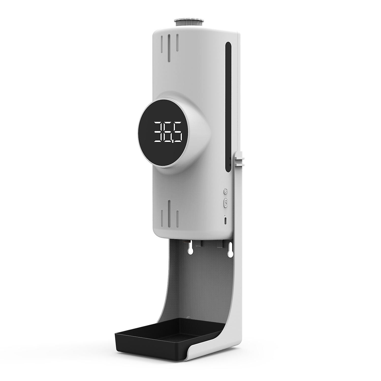 Automatischer Wandseifenspender (1000 Ml), Berührungsloses Infrarot-thermometer, Weiß