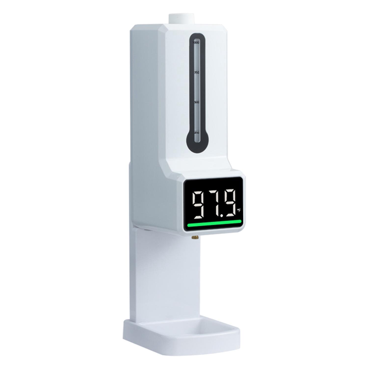 Wandmontierter, Berührungsloser Automatischer Seifenspender, Multifunktionsthermometer