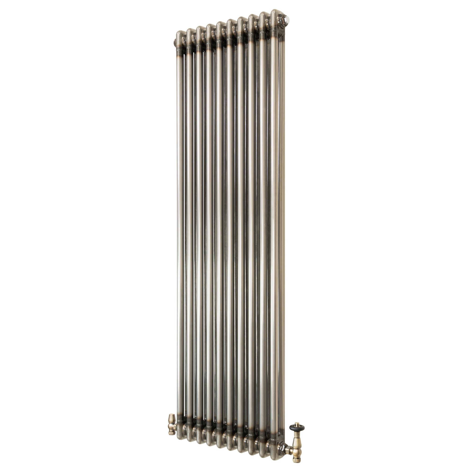 Klassischer 2-säulen-heizkörper Mit Trv – 1500 X 470 Mm -