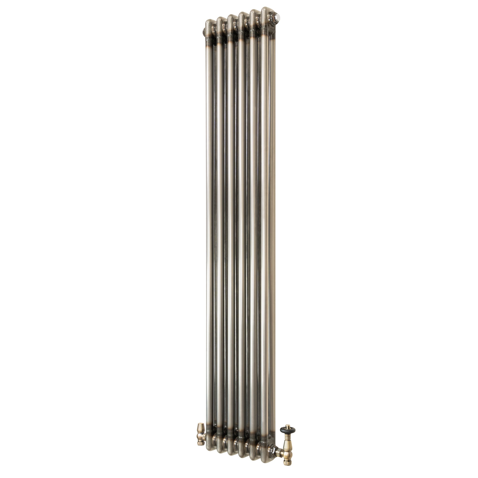 Klassischer 2-säulen-heizkörper Mit Trv – 1500 X 290 Mm -