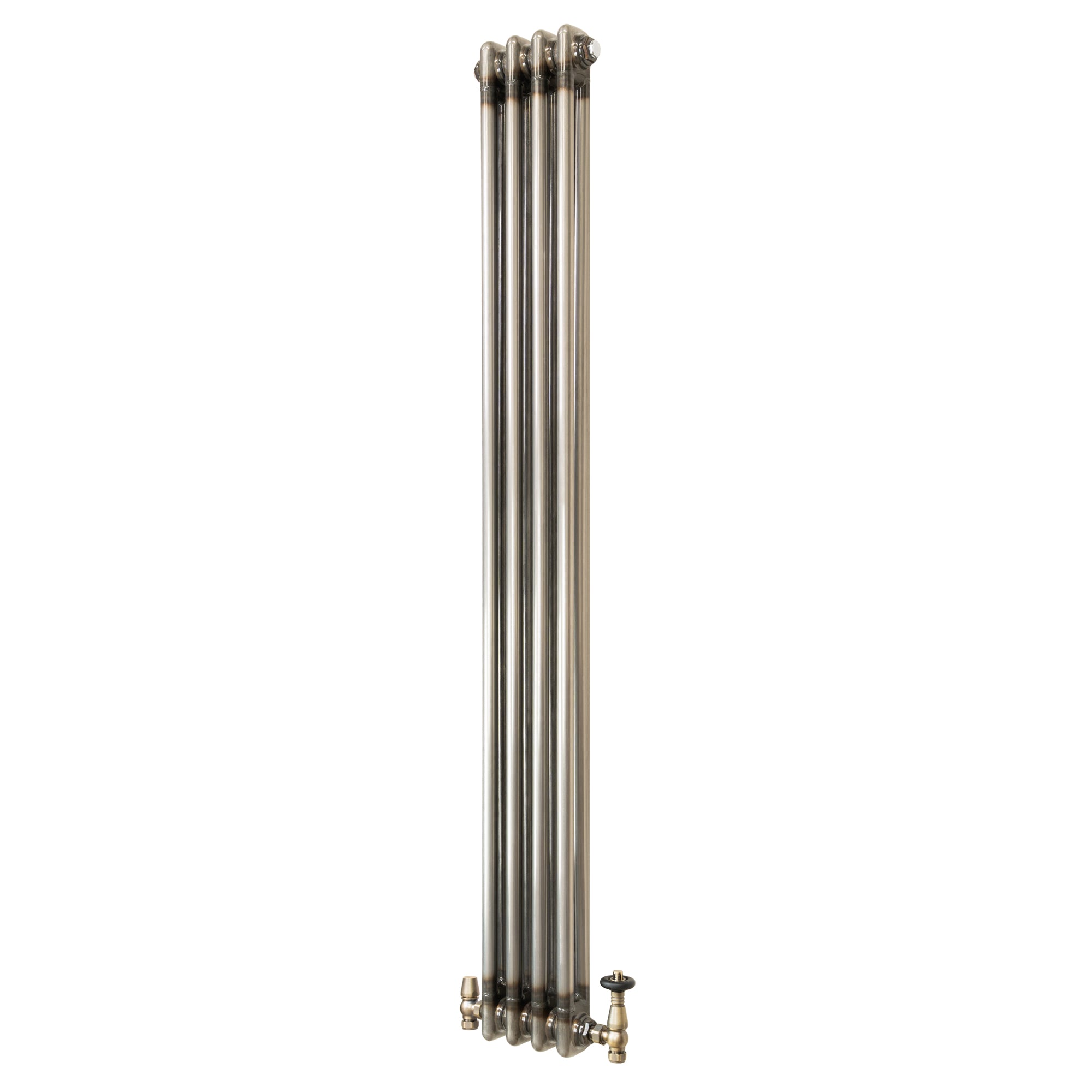 Klassischer 2-säulen-heizkörper Mit Trv – 1500 X 200 Mm -