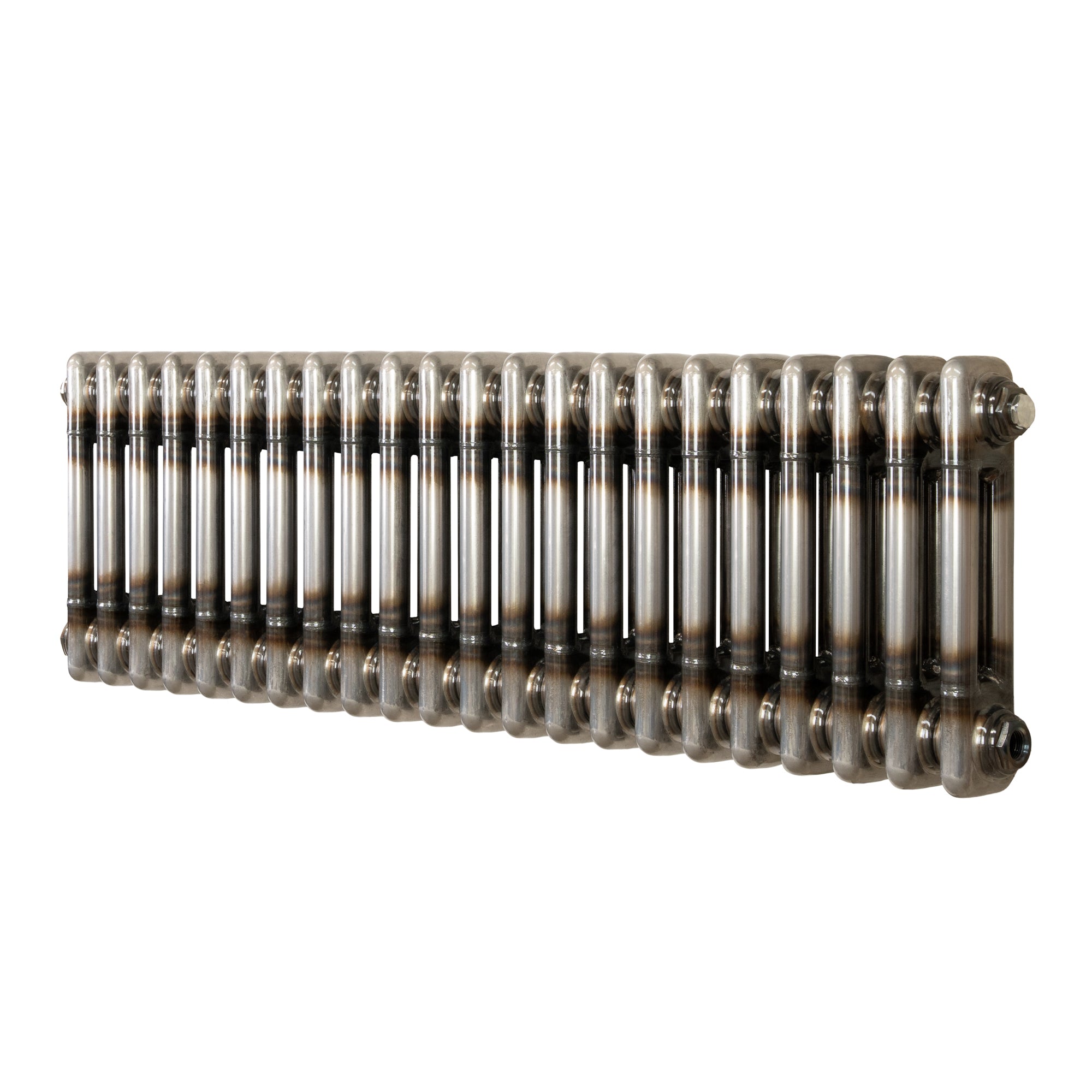 Klassischer 2-säulen-heizkörper – 300 X 1010 Mm - Rohmetall