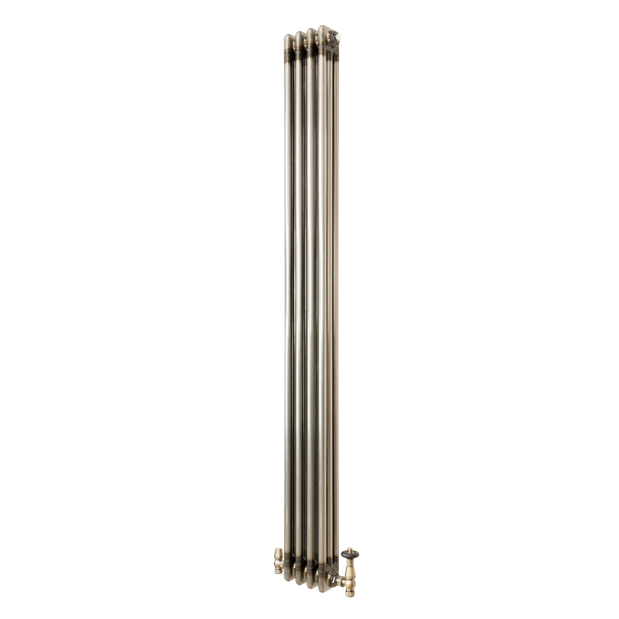 Klassischer 3-säulen-heizkörper Mit Trv – 1800 X 200 Mm -