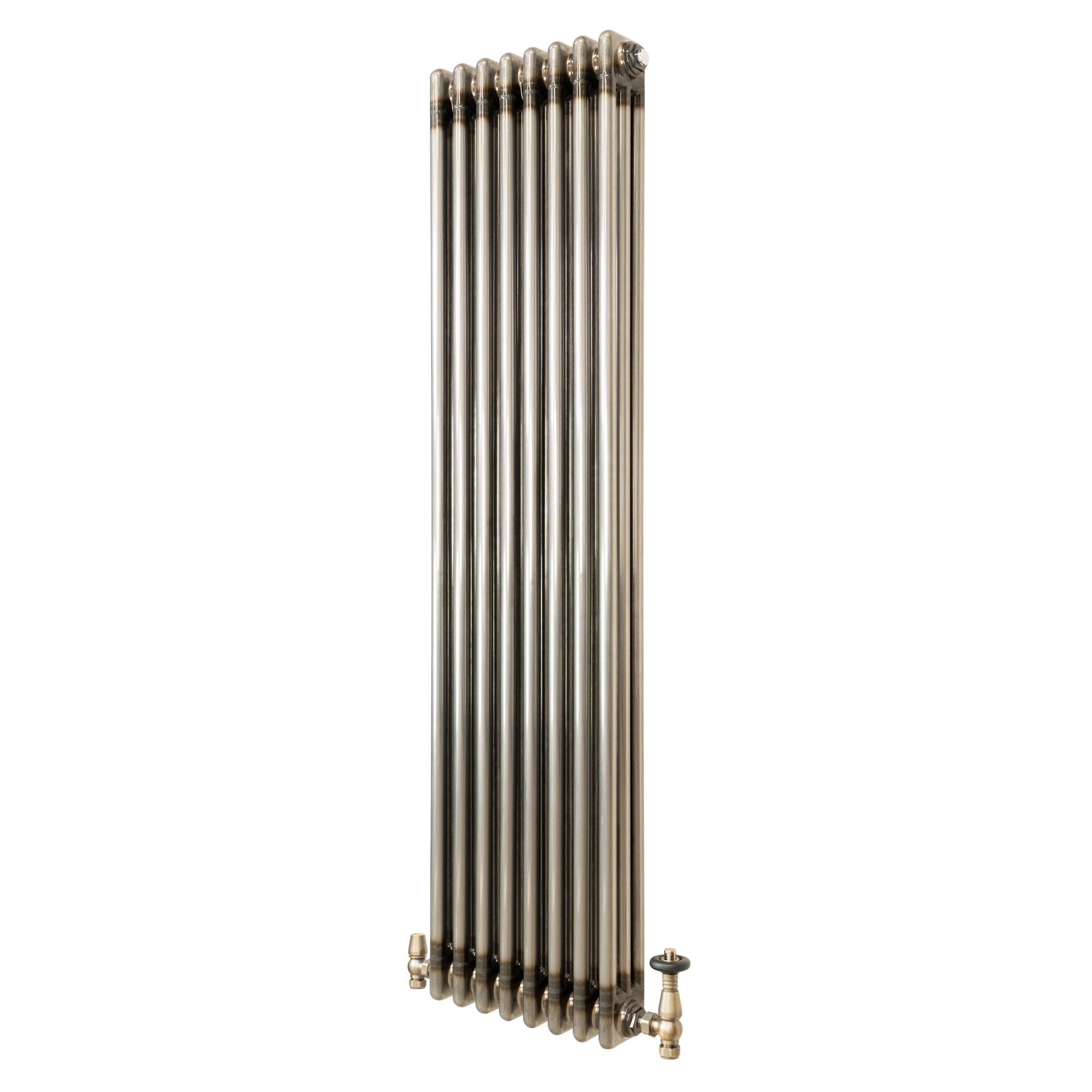 Klassischer 3-säulen-heizkörper Mit Trv – 1500 X 380 Mm -