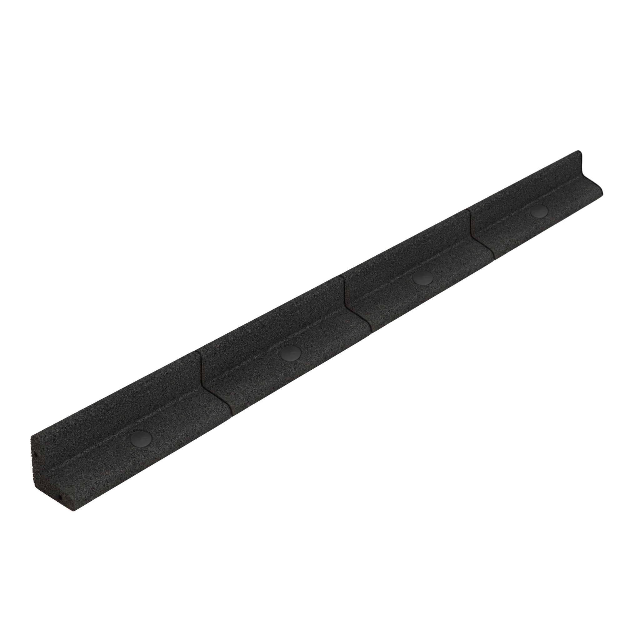Flexible Rasenkante 43,2m Mit Gummihammer - Schwarz