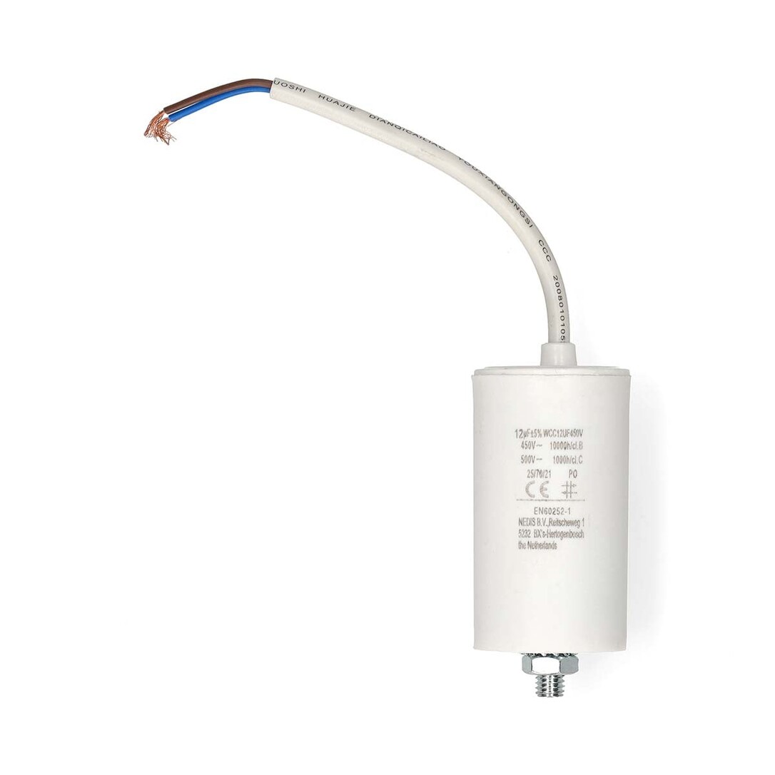 Nedis Multipack Kondensator / 12 Uf / 450 V / Drahtleitung / 10 Stück - 10 Stück