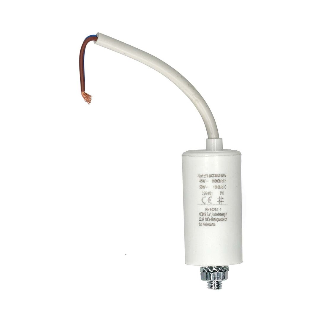 Nedis Multipack Kondensator / 4.0 Uf / 450 V / Drahtleitung / 10 Stück - 10 Stück