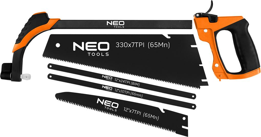 Handsäge Neo-tools 44-651 Ergonomischer Griff Schneller Wechsel