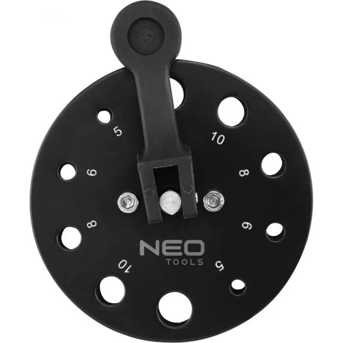 Fliesenlegerwerkzeug Neo-tools Diamond Drill Guide 10 Loch System Saugnapf Integriert