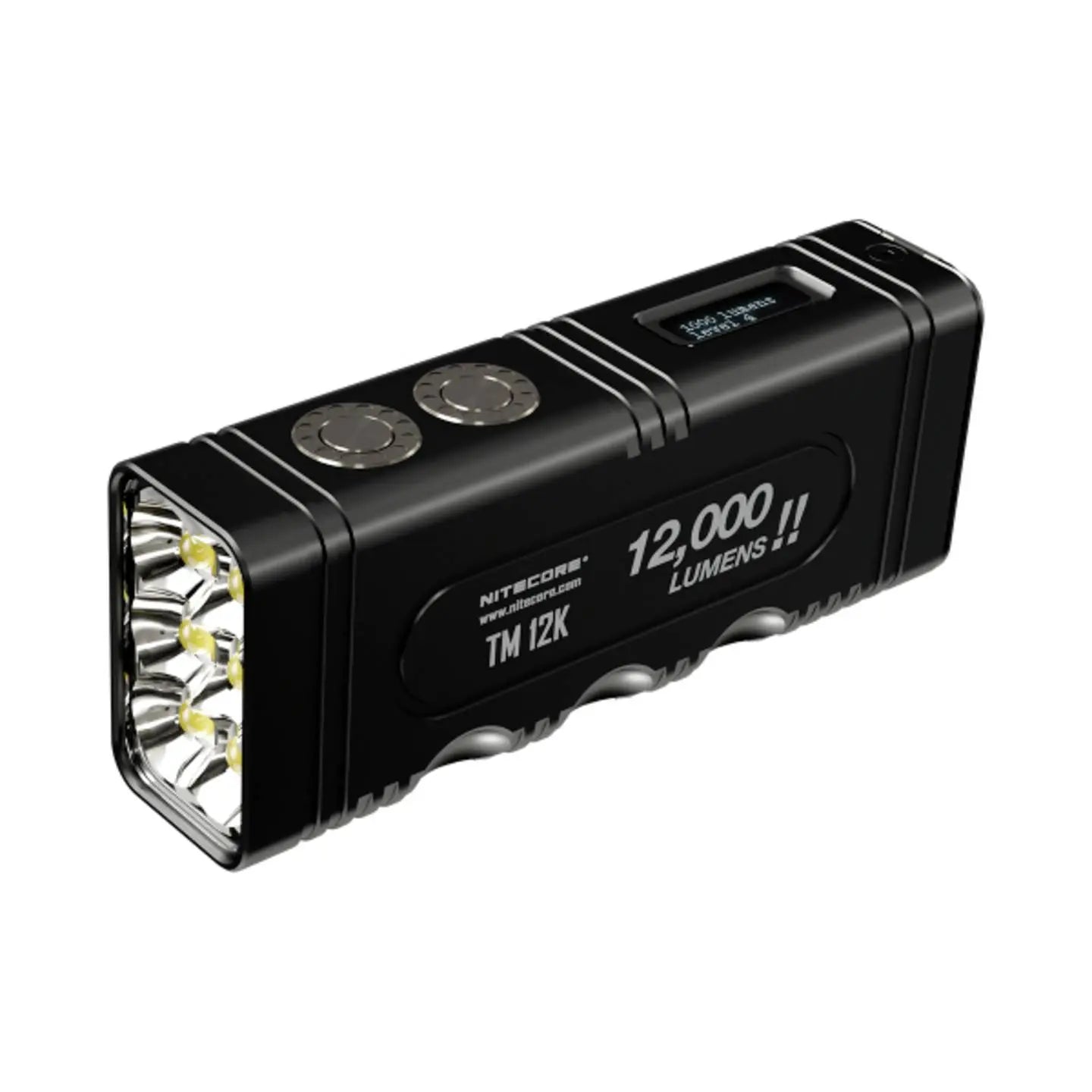 [neuwertig] B-ware Nite Core Taschenlampe Tm12 K Led Akkubetrieben Schwarz Outdoor 12000 Lm 233 G