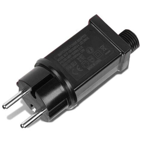 Pair 12-v-led-netzteil, Ip44-led-transformator, Niederspannungs-led-adaptertreiber Für Weihnachtsbeleuchtung Und Lichterketten
