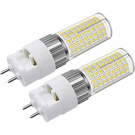 Pair G12 16w Led-lampe In Naturweiß, Maiskolbenlampe Mit Bi-pin (entspricht 150w Halogen-/glühlampe), 4000k 1600 Lumen Deckenstrahler Für Haus, Straße, Garage, Garten, Lagerhalle, 2er-pack