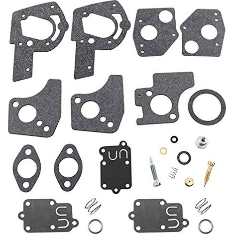 Pair Vergaser-reparatursatz – Membranen – Dichtung Für Briggs & Stratton 3 Bis 5 Ps Motoren Hp 495606 494624 135292 135232 135212 270026 272538 272538s 272637.-inhhub