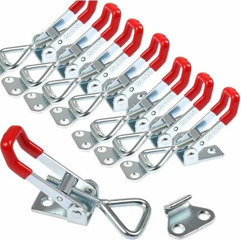 Pair Inhhub 8er-pack Verstellbare Knebelverschlüsse Gh-4001 Klemmklemme, 165 Kg Haltekapazität, Zum Schnellen Befestigen Und Festziehen-inhhub