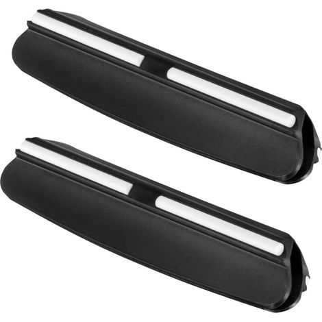 Pair Messerschärfhilfe, Schleifhilfe, Winkelmesser, Schärfwerkzeug Für Das Schärfen Auf Einem Schleifstein, 2-teilig, Schwarz