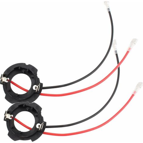 Pair H7 Led-scheinwerferlampen-adapterhalter Für Golf 5 Mk5 Gti Jetta
