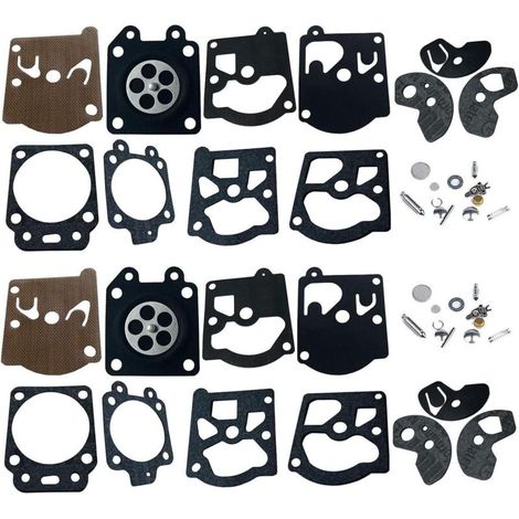 Pair 2er-pack Vergaser-reparatursatz, Membran Und Dichtungen Für Walbro Vergaser K10-wat Wa & Wt Serie 028 Fs40 Fs44 Fs85 Dolmar 103 105 108 111 Husqvarna Poulan Mcculloch Partner Echo Etc.