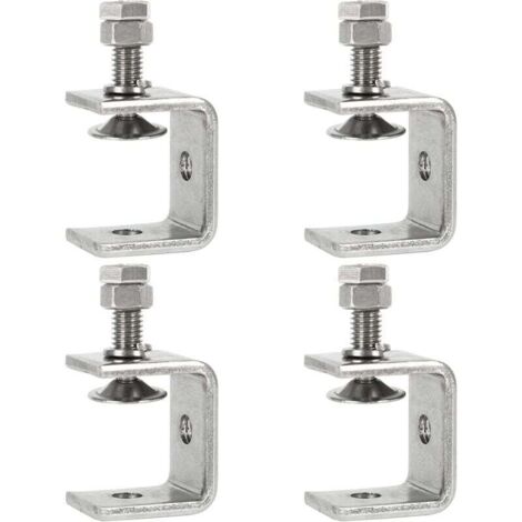 Pair Stück C-klemmen, 0–25 Mm, Hochleistungs-c-klemme, Holzbearbeitungsklemme, Tigerklemme Mit Breiten Backen Für Heimwerkerarbeiten, Schweißen Und Schreinerarbeiten.