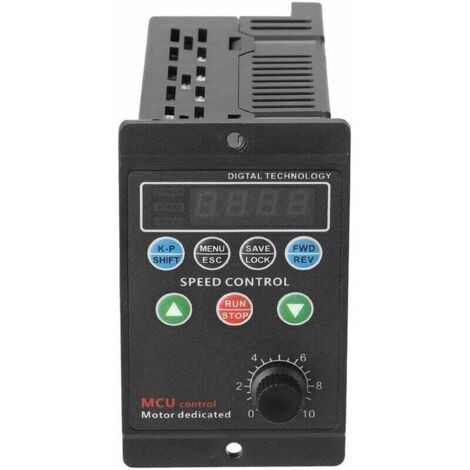 Pair Frequenzumrichter Für Drehstrommotor Mit Einphasigem Eingang 220 V – 4-stellige Digitalanzeige – Mehrfarbig
