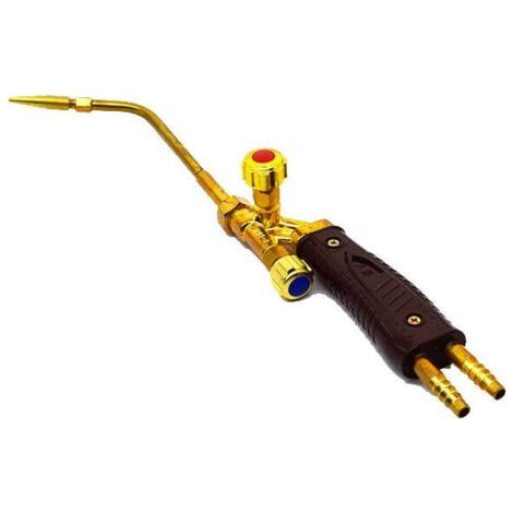 Pair Schweißbrenner Oxi-acetylen Oxypropan Hitzebeständiger Luftschweißer Für Injektionsschweißen (h01-6) 39 Cm Inhhub