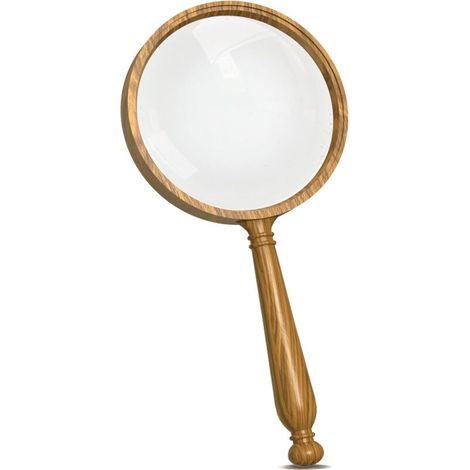 Pair Vintage-lupe (10 X 75 Mm), Vergrößerungsglas, Kinderlupe, Antike, Unzerbrechliche Leselupe Für Freizeitlektüre, Bücherliebhaber, Senioren Und Wissenschaftler