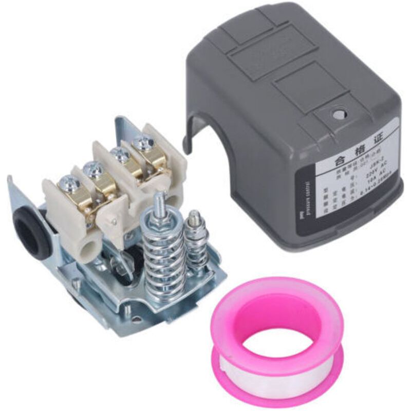 Paar – Sjlerst Brunnenpumpen-druckschalter, Einstellbare Wassermengenregelung, 3/8-zoll-npt-innengewinde, 220 V Ac