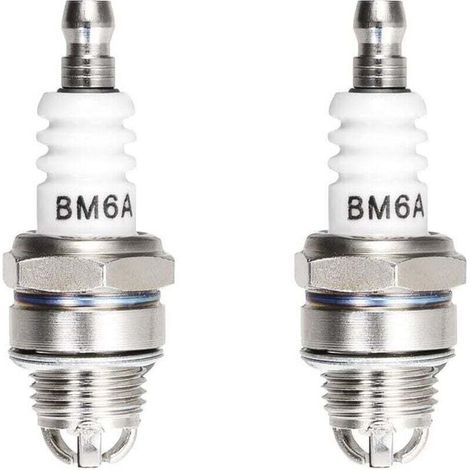 Pair Bm6a 3-elektroden-zündkerze, Ersatz Für M7/l7t/cj8 Zündkerze, 2 Stück