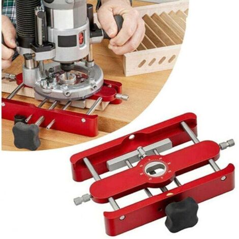 Pair Präzisions-stechhilfe Und 2-in-1-holzbearbeitungsvorrichtung Zum Positionieren Von Löchern, Klemmverbinder Für Die Holzbearbeitung