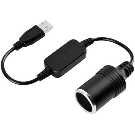 Pair Usb-zigarettenanzünderadapter – 12-v-steckeradapter Mit Kabel –
