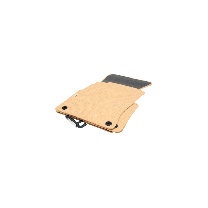 Teppich-fußmatten Für Audi A8 D3 (2002–2010) – Beige, Für Fahrzeuge Mit Kurzem Radstand