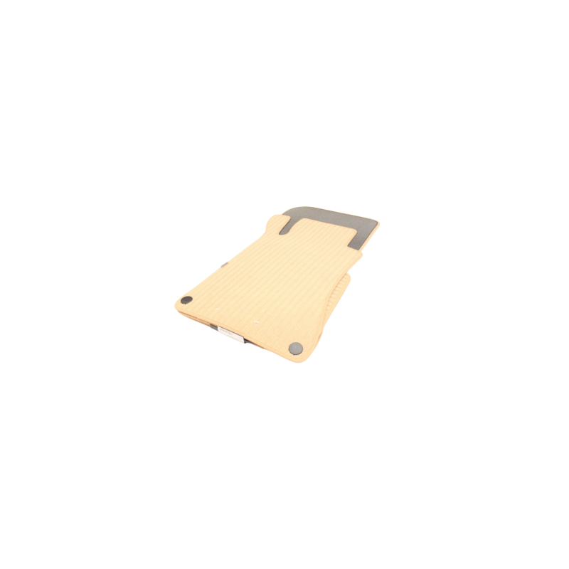 Velours-fußmatten Für Mercedes C‑klasse W203 Limousine / Kombi (2000–2007) - Beige