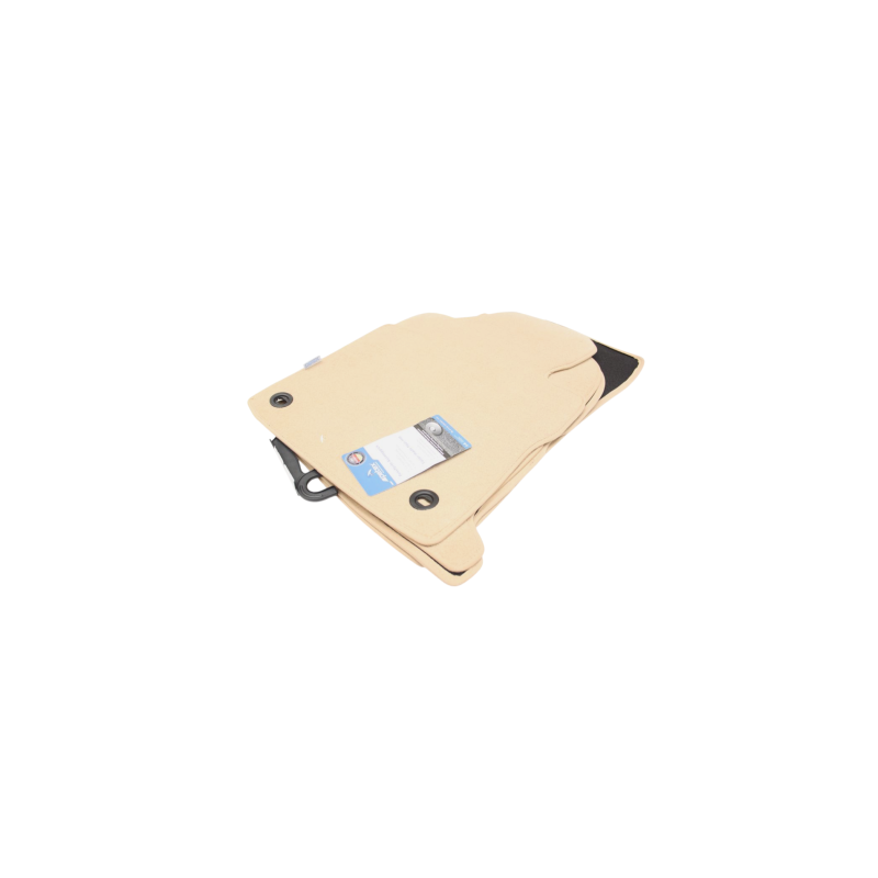 Velours-fußmatten Für Vw Touran I (2003–2007) Beige