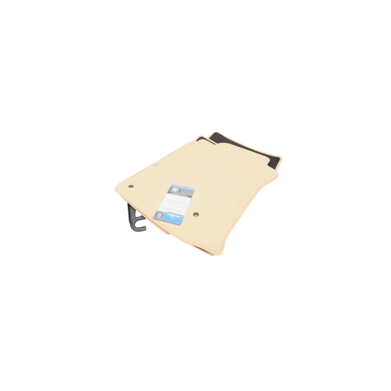 Teppichfußmatten Für Toyota Land Cruiser J120 (2003–2009) / J150 (2009–2023) - 3 Türen - Beige