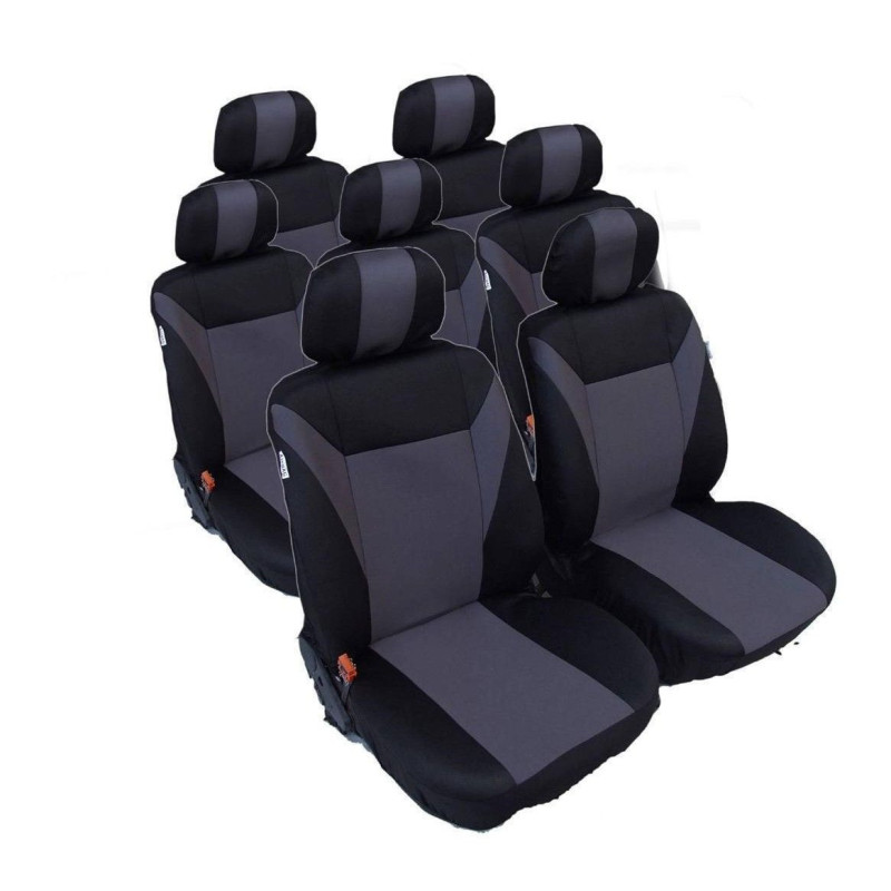 Sitzbezüge Für Vw Touran, Sharan, Ford Galaxy, Citroën C8, Peugeot 307 Sw, Citroën C4, Peugeot 806, 807, Grau
