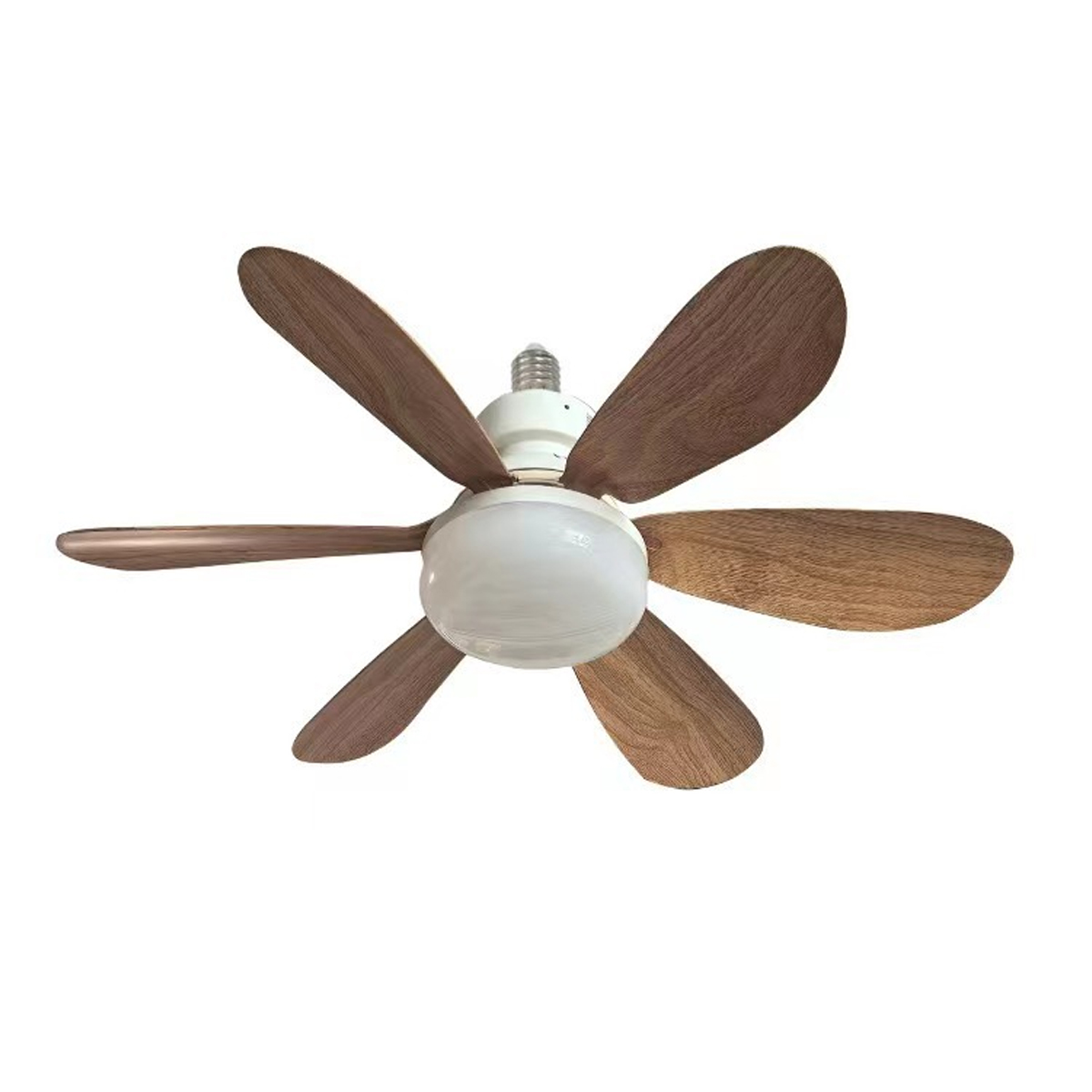 Zwei Deckenventilatoren, Geräuscharme Deckenventilatoren, 40-w-deckenventilator Mit Lampe Und E27-fassung, 6 Flügel, 3 Geschwindigkeitsstufen, Leise