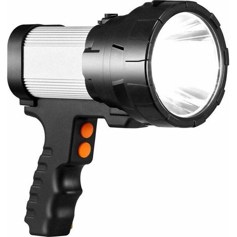 Pair Ultrahelle Led-taschenlampe, Wasserdicht (ipx4), 15.000 Lumen, 10.000-mah-akku, Extrem Hell, 6 Leuchtmodi, Große Reichweite, Leistungsstarke Notlaterne Für Camping, Wandern Und Jagen