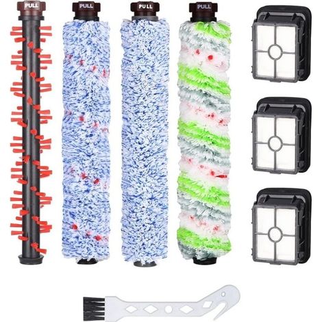 Pair Für Den Bissell Crosswave 3-in-1 Staubsauger, 1 X Hauptdüse Für Verschiedene Oberflächen + 1 X Tierhaardüse + 1 X Teppichdüse + 1 X Bodendüse Und 3 Filter, Für 1866 1785 2052 1713 2225