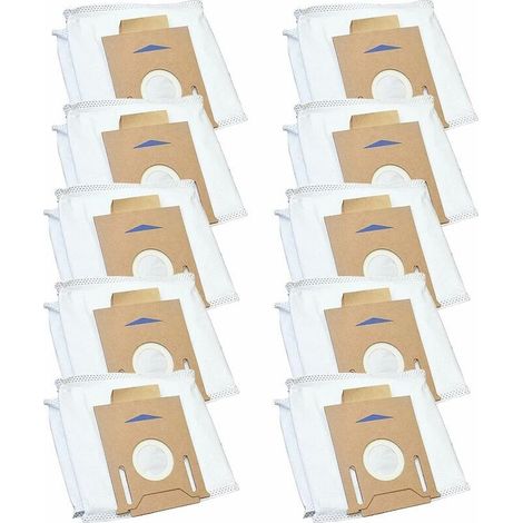 Pair 10er-pack Ersatzstaubbeutel Für Staubsauger Der Serien T8 Max Und T8 Sowie Dx93