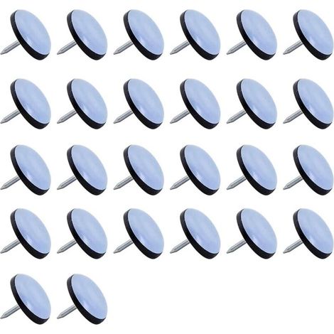 Pair Teflongleiter, 26 Stück, Teflongleiter Ø 22 Mm, Teflon-möbelgleiter, Professionelle Möbelgleiter, Gleiter Mit Nägeln, Gleiter Für Möbel Und Stühle