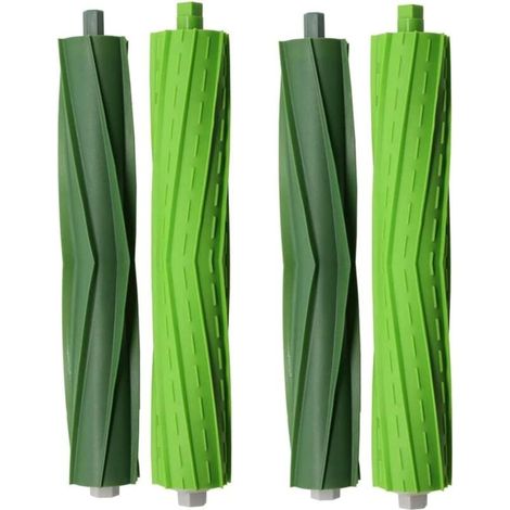 Pair 2er-pack Ersatz-gummiwalzenbürsten Für Staubsauger Der Irobot Roomba Ei- Und J-serie I3 I3+ I6+ I7 I7+ I8+ Plus E5 E6 E7 J7 (7150) J7+ (7550)