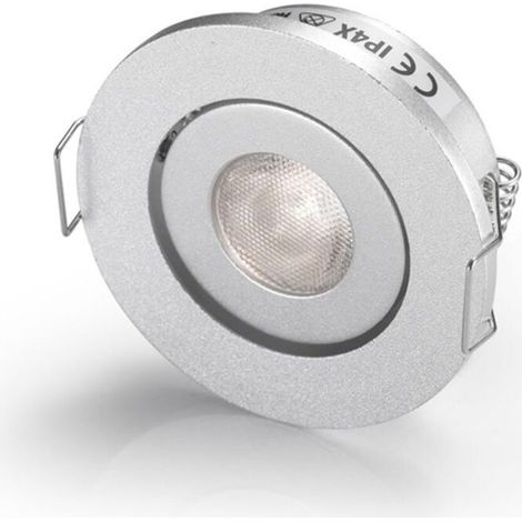 Pair Led-mini-spots / Einbau-deckenspots / Einbau-downlight-lampen Für Cree Xpe 3w Warmweiß 3000k + Treiber [energieklasse A+]