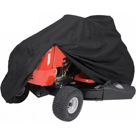 Pair Aufsitzmäher-abdeckung, Gartentraktor-abdeckung, Universal, Wetterfest, Uv-beständig, Strapazierfähiges 210d Oxford-gewebe (l177 X B110 X H110 Cm)