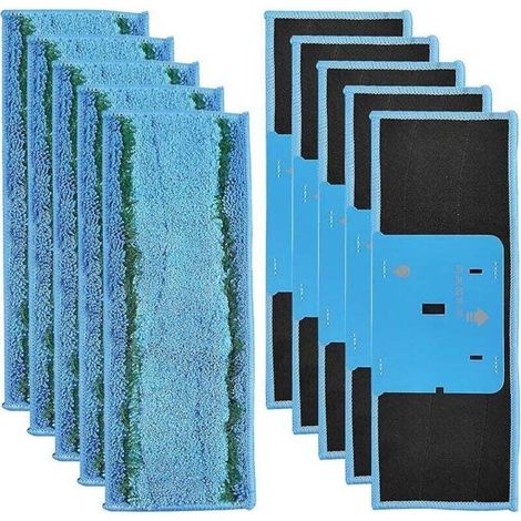 Pair 10er-pack Mikrofasertücher Für Irobot Braava Jet M6 (m6134), Reinigungsprodukte Und Zubehör