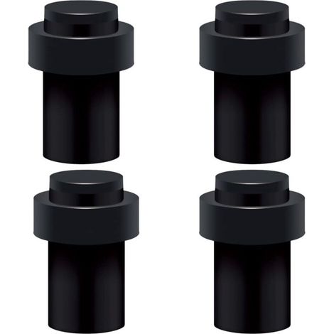 Pair Edelstahl-türstopper, 6,5 Cm, Türstopper, Türblocker (4er-pack)