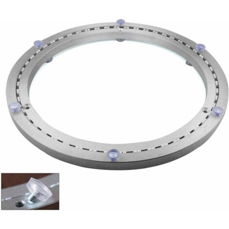 Pair Drehteller Aus Metall Mit Kugellager, Runder Schwenkfuß, 360°-drehung, Einreihige Kugellager, Für Den Schwerlasteinsatz, Ø45 Cm