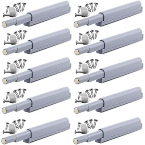 Pair Magnetische Push-to-open-verschlüsse. Die Türen Lassen Sich Durch Einfaches Drücken Öffnen Und Schließen (10 Stück).