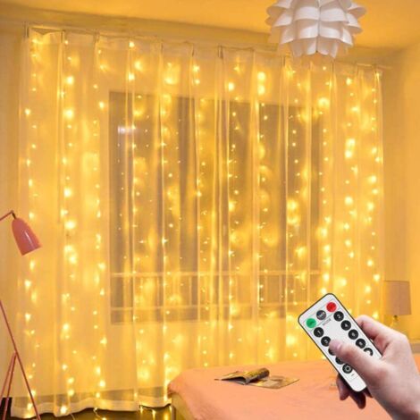 Pair M Lange Led-lichterkette Mit Usb-anschluss Und 8 Fernbedienungs-timer-modi Für Hochzeitsdekorationen, Terrassen, Wasserdicht, Für Den Innen- Und Außenbereich Sowie Für Schlafzimmerdekorationen