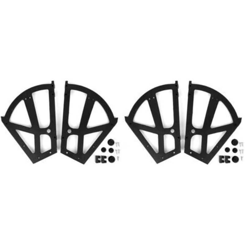 Paar – Set Mit 4 Scharnieren Für Schuhschränke – Robustes Abs – Einfache Montage Mit Zubehör – Abmessungen 26 X 20 Cm
